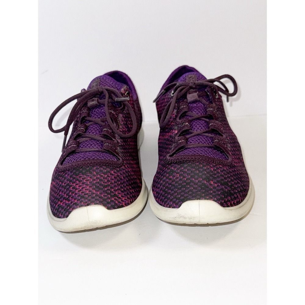 Ecco Sense Sport Lace Up Sneakers Comfort Walking Purple Light Womens 40/ 9-9.5 - Picture 3 of 15